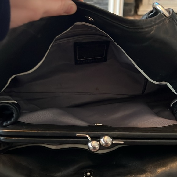 Coach black purse with duster bag - Picture 6 of 10